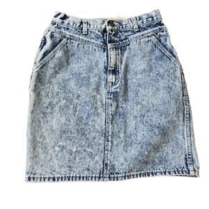 Vintage 80s/90s acid wash skirt